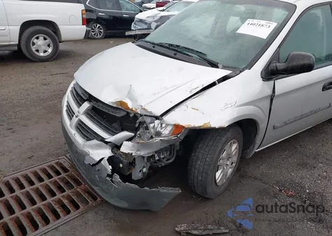 2007 Dodge Caravan Se from USA, damaged, VIN 1D4GP25R87B106906